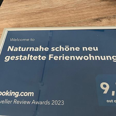 Naturnahe Schoene Neu Gestaltete Ferienwohnung Würselen Buitenkant foto