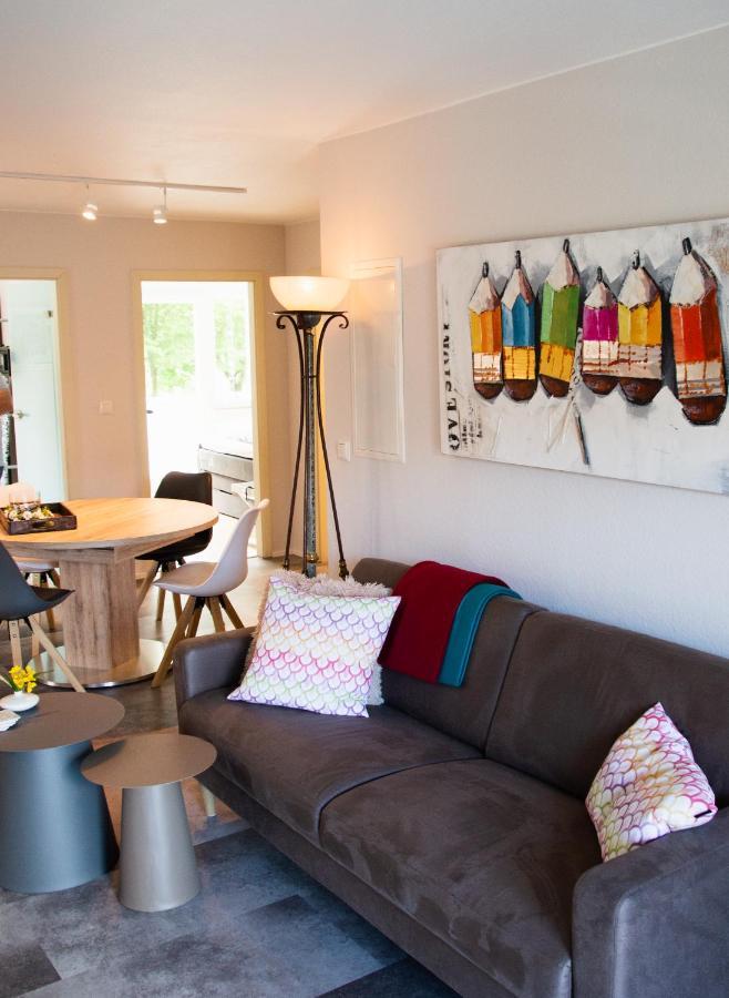 Naturnahe Schoene Neu Gestaltete Ferienwohnung Würselen Buitenkant foto