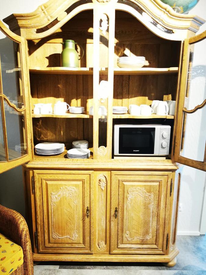Naturnahe Schoene Neu Gestaltete Ferienwohnung Würselen Buitenkant foto