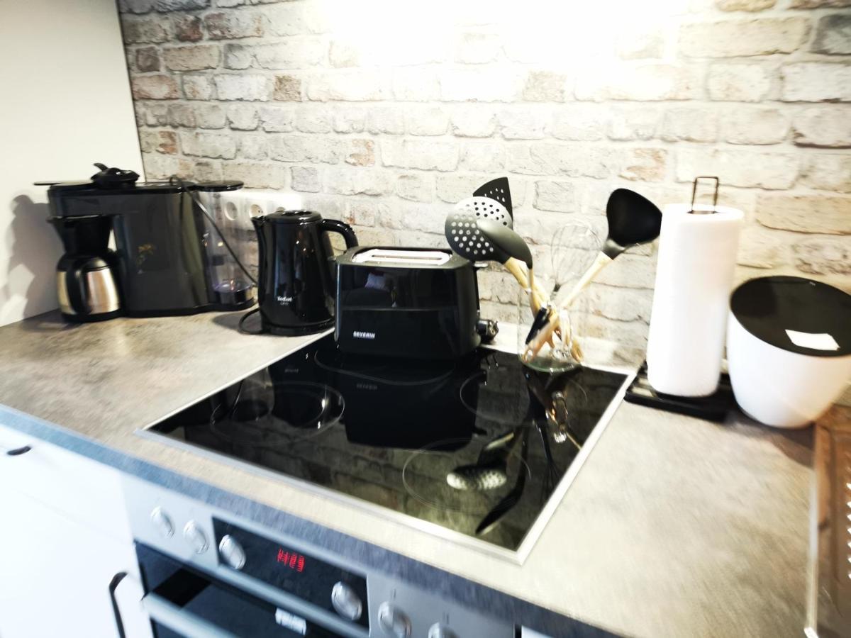 Naturnahe Schoene Neu Gestaltete Ferienwohnung Würselen Buitenkant foto